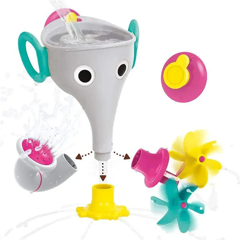 Yookidoo - brinquedo de banho FunElefun Fill 'N' Sprinkle, cinza